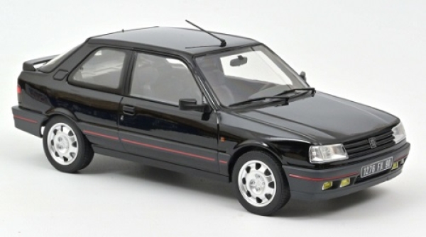 184885 Peugeot 309 GTi 1990 black 1:18